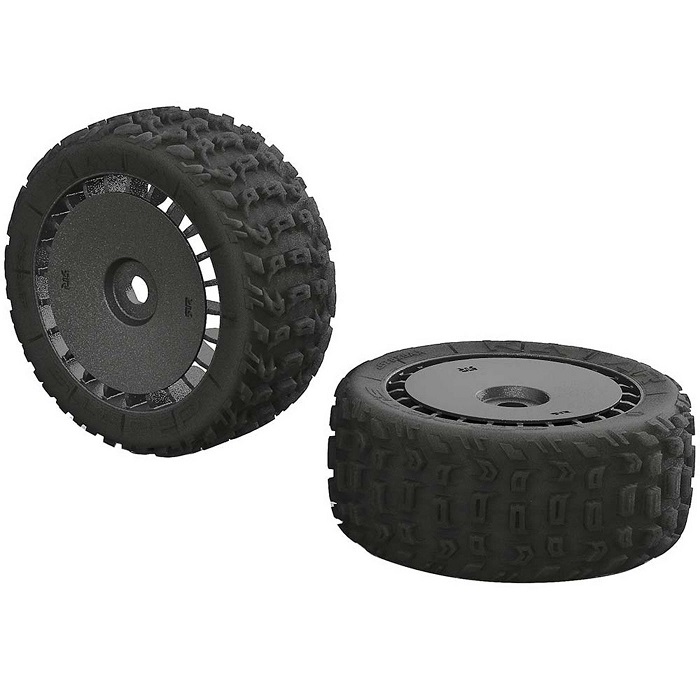 Arrma KATAR T 6S Tire/Wheel Set Talio AR550048